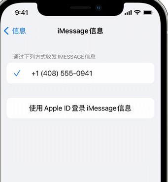 相山apple维修iPhone上无法正常发送iMessage信息 